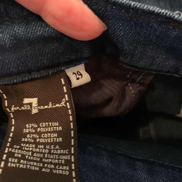 7 for all mankind women’s boot cut jeans sz 29 - Picture 2 of 5